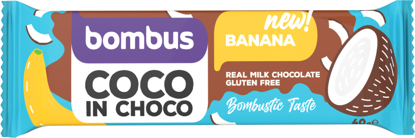 Bombus COCO IN CHOCO BANANA 40 g
