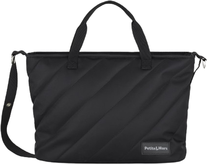 Petite&Mars Taška přebalovací Mia Absolute Black