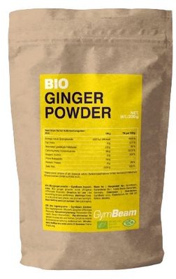 GymBeam BIO Zázvorový prášek 200 g
