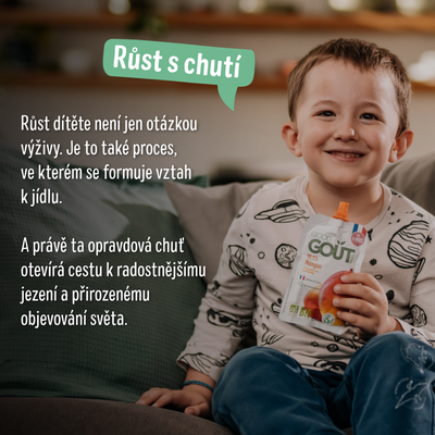 Good Goût BIO Mrkev s malinami 120 g
