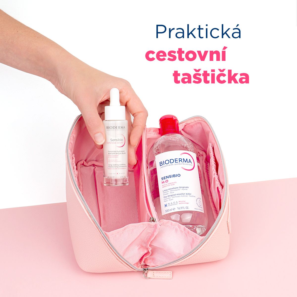 Bioderma Sensibio Dárkový balíček pro citlivou pleť a vrásky