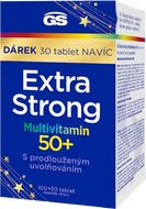 GS Extra Strong Multivitamin 50+, dárek 100 + 30 tablet