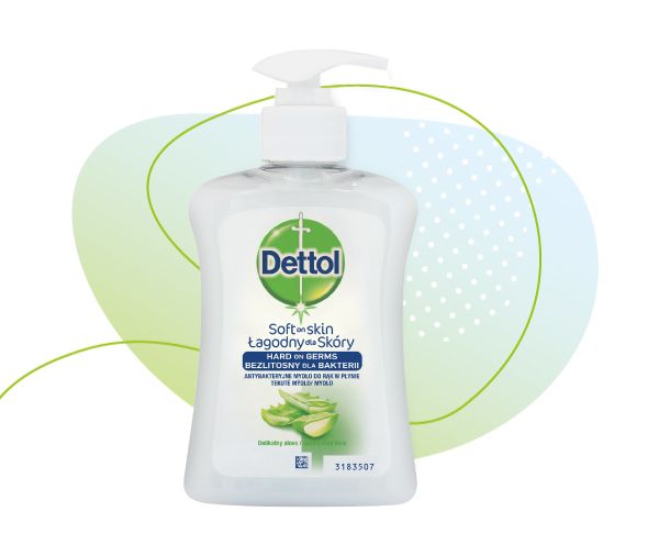 dettol, antibakteriální mýdla na ruce, dezinfekční mýdlo
