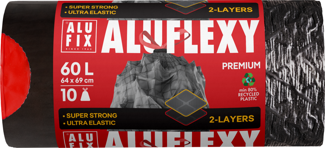 Alufix Premium Aluflexy černé 10 ks