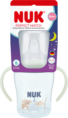Nuk Láhev na učení Perfect Match svítící ve tmě KOALA 150 ml
