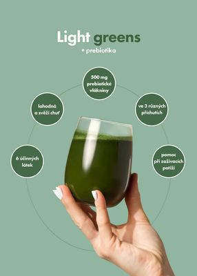 Venira Light greens+prebiotika hruška 168 g