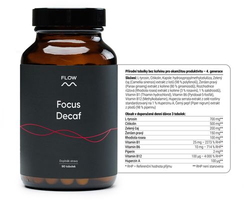 Flow Focus Decaf 4.0, 90 tobolek