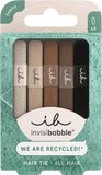 Invisibobble gumičky Hair Tie Mocha 5 ks