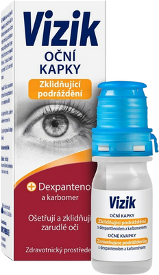 Vizik Oční kapky zklidňující podráždění 10 ml