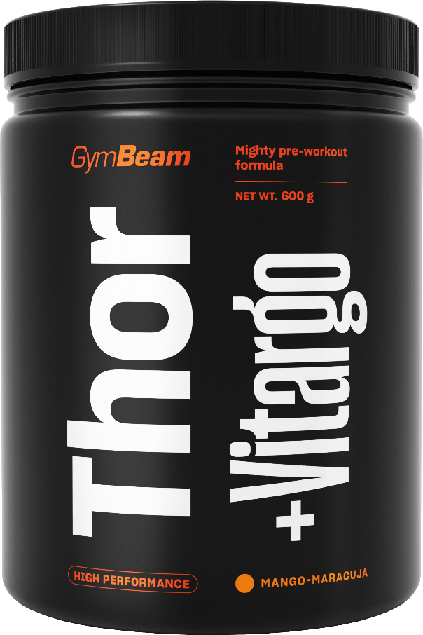 GymBeam Thor Fuel + Vitargo mango maracuja 600 g