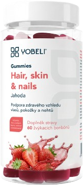 Lobey Hair, skin & nails Gummies 60 ks