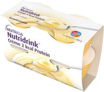 Nutridrink Creme 2 kcal Protein s příchuť banán 4 x 200 g
