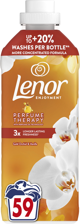 Lenor Aviváž 59 Praní, Orchid & Vanilla 1.2 l