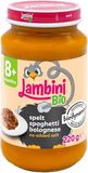 Lambini Bio Demeter příkrm špaldové špagety Bolognese 220 g
