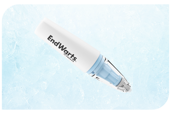 Endwarts, domácí ošetření bradavic, endwarts freeze