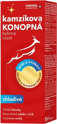 Cemio Kamzíkova konopná mast chladivá 200 ml
