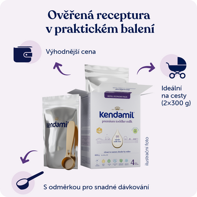 Kendamil Premium 4 HMO+ 600 g