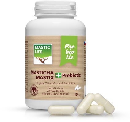 Masticlife Masticha s prebiotiky 160 kapslí