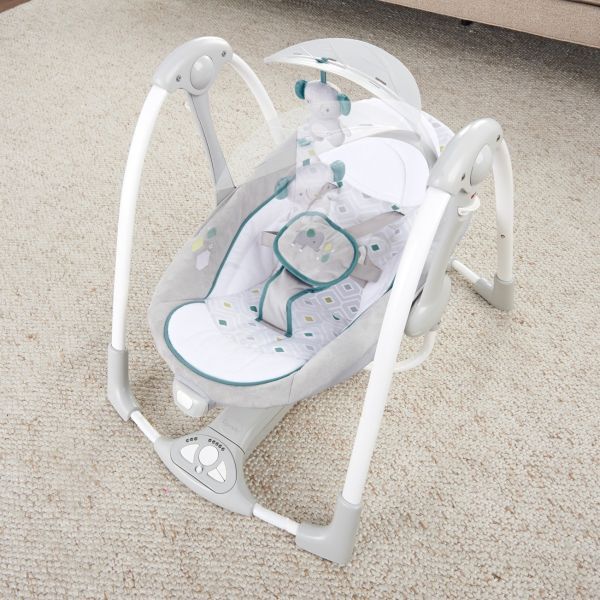 Ingenuity Houpačka konvertibilní vibrující s melodií Nash 2v1 do 9 kg