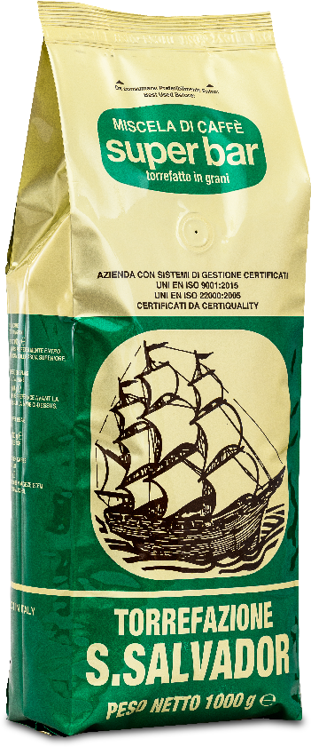 San Salvador Zrnková káva Super Bar 1 x 1 kg