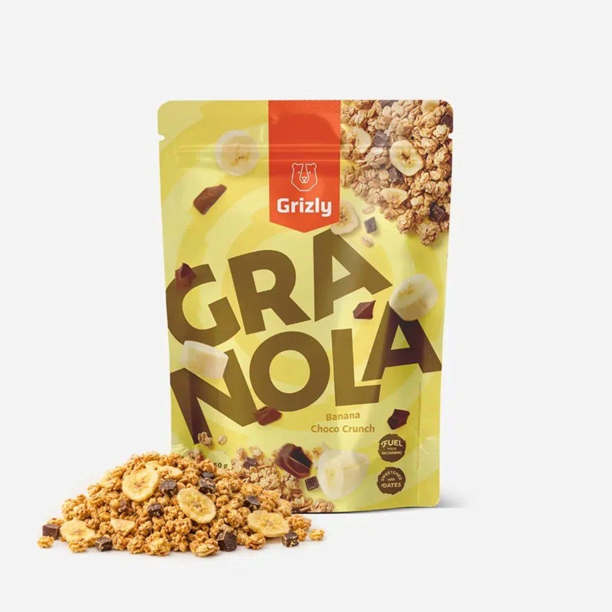Grizly Granola banana choco crunch 450 g