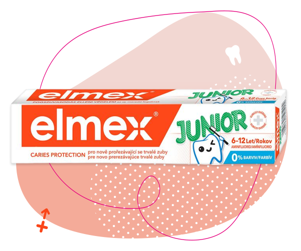 Elmex JUNIOR zubná pasta, 75 ml