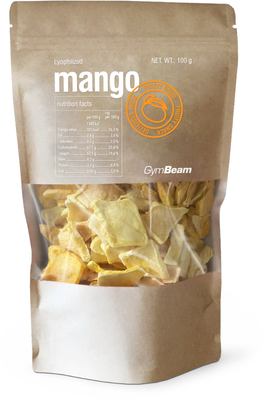 GymBeam Lyofilizované mango 100 g