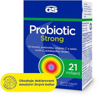 GS Probiotic Strong 40 kapslí