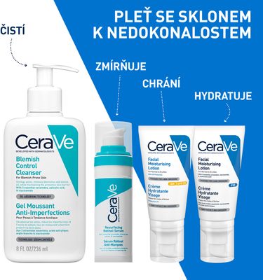 CeraVe Čisticí gel proti nedokonalostem 236 ml