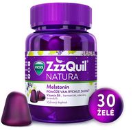 ZzzQuil Natura želé s melatonínom lesné ovocie 30 ks