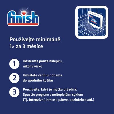Finish Čistič myčky Lemon Sparkle 250 ml