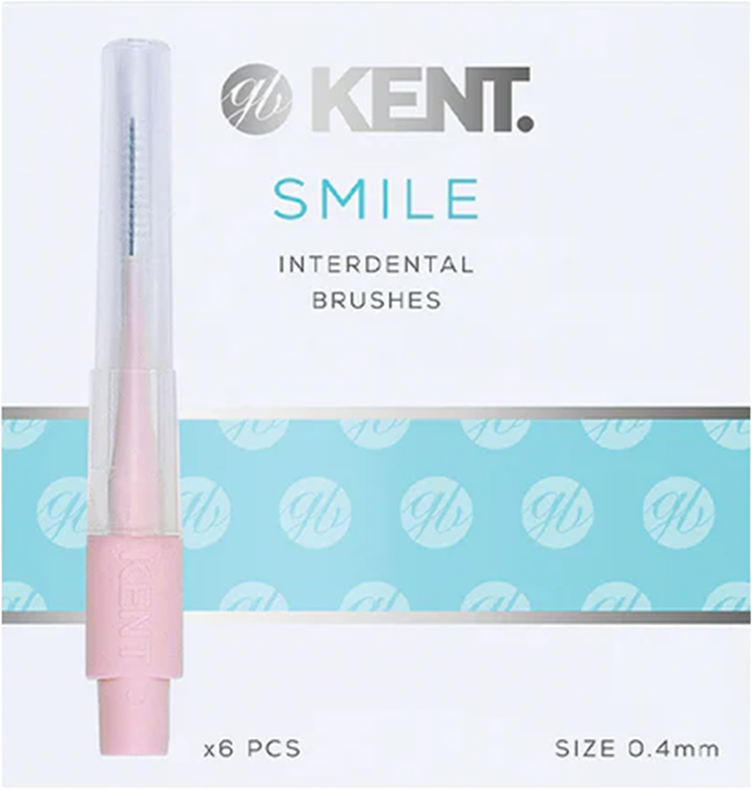 GB Kent & Sons Plc Mezizubní kartáčky SMILE 0,4 mm 6 ks