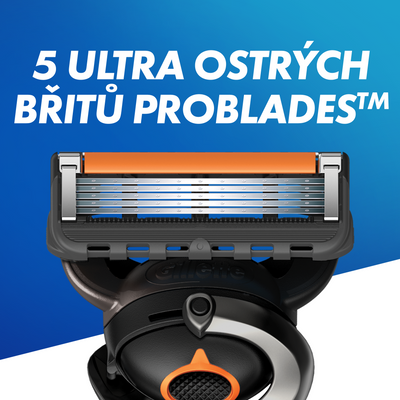Gillette ProGlide Flexball strojek + 10 hlavic