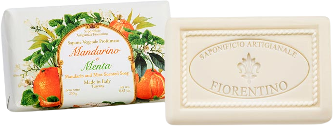 SAF Fiorentino mýdlo Mandarinka a máta 250 g