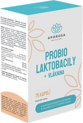 Aporosa Probio Laktobacily 75 kapslí