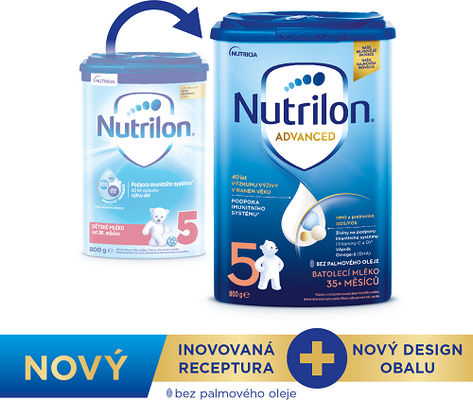 Nutrilon Nutrilon Advanced 5 batolecí mléko 800 g