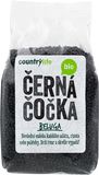 CountryLife Čočka černá beluga BIO 500 g