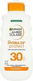 Garnier Ambre Solaire Hydra24h Protect Ochranné opalovací mléko proti UV záření s vysokou ochrannou SPF 30, 175 ml