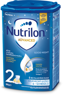 Nutrilon Advanced 2 Good Night pokračovací kojenecké mléka 6 x 800 g