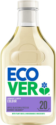 Ecover Prací gel na barevné prádlo květ jabloně a frésie 1 l