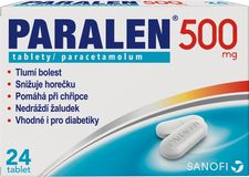 Paralen 500 mg, 24 tablet