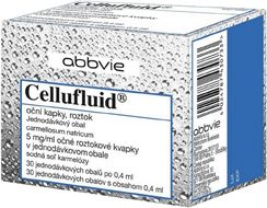 Cellufluid Oční kapky 5 mg/ml, 30 x 0.4 ml