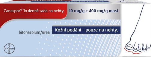 Canespor 1x denně sada na nehty 10 g