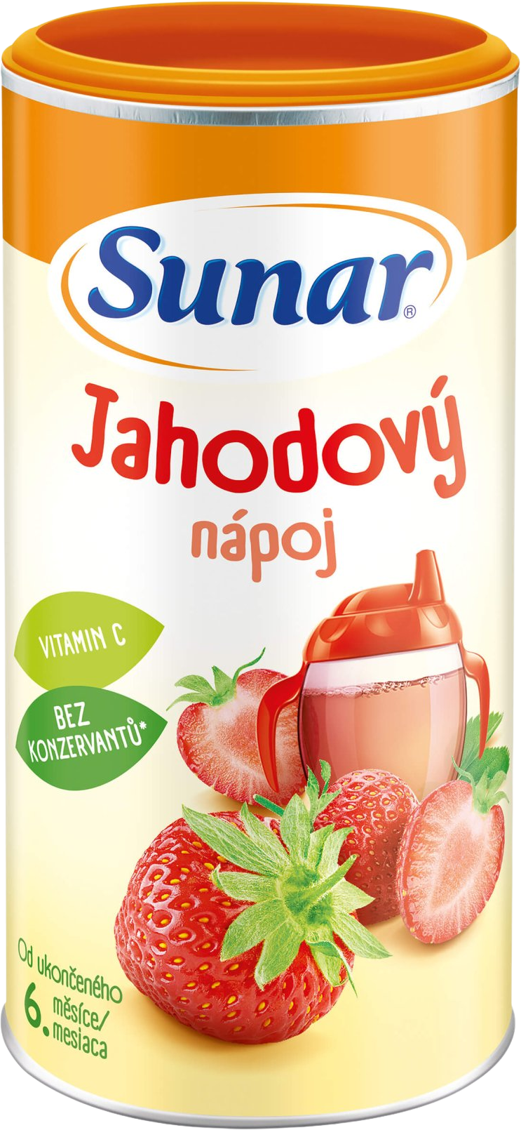 Sunar rozpustný nápoj jahodový 200 g