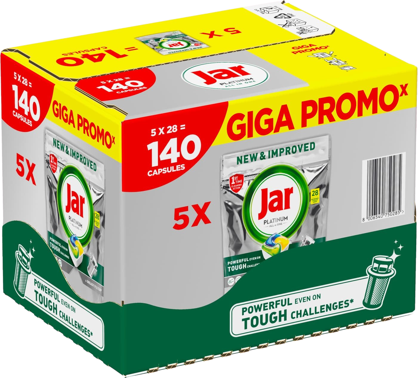 Jar Platinum Lemon 140 ks