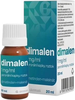 Dimalen 1 mg/ml perorální kapky, roztok 20 ml