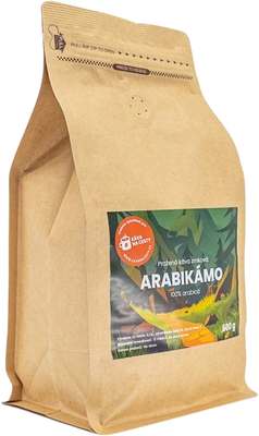 Arabikámo Zrnková káva Káva na cesty 1 x 500 g