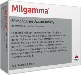 Milgamma 50 mg 100 tablet