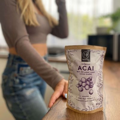 Natu Acai BIO prášek 80 g
