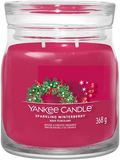 Yankee Candle Signature Sparkling Winterberry Vonná svíčka 368 g
